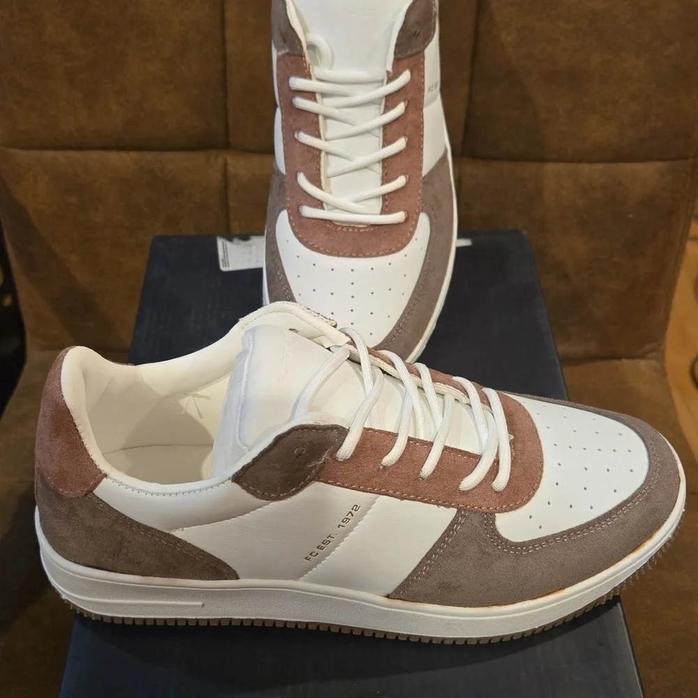 NEW!! French Connection Brie Court Women's Lace-up Sneakers Multi Retro - Picture 11 of 11